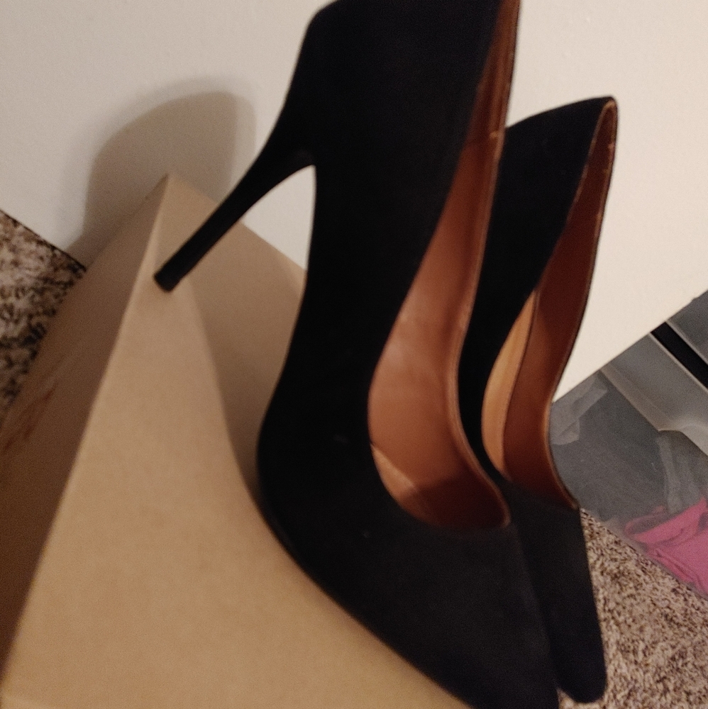 Black stilettos!